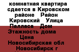 1 комнатная квартира сдается в Кировском районе › Район ­ Кировский › Улица ­ Палласа › Дом ­ 17 › Этажность дома ­ 5 › Цена ­ 12 000 - Новосибирская обл., Новосибирск г. Недвижимость » Квартиры аренда   . Новосибирская обл.,Новосибирск г.